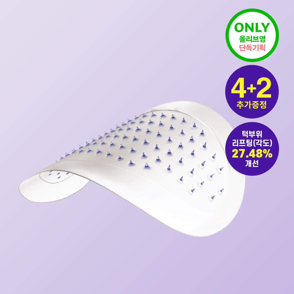 [derma firm] Derma Firm Skin Tension Lifting Patch 500 (4+2 sheets for chin)