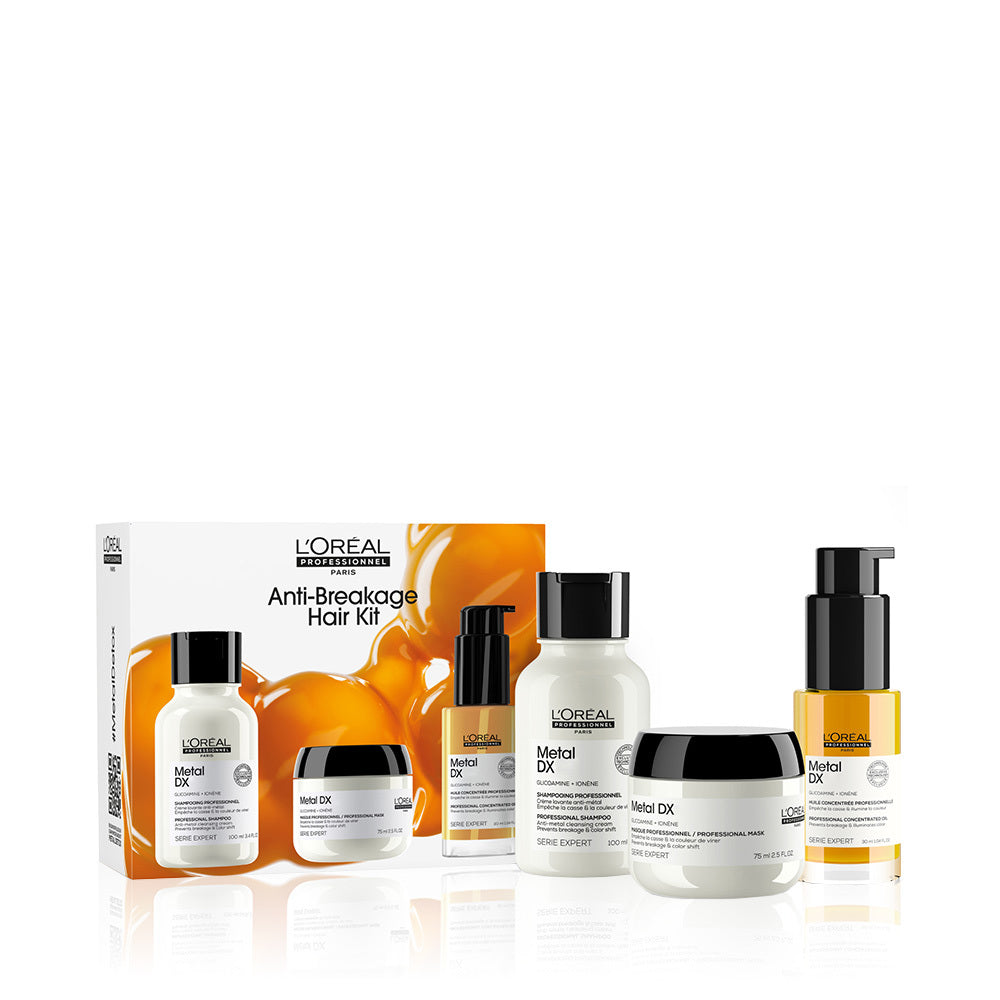 [LOREAL PROFESSIONNEL] L'Oréal Professional Metal DX Discovery 3-piece kit (shampoo 100ml + mask 75ml + oil 30ml)