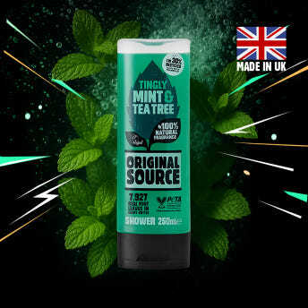 [originalsource] Original Source Shower Gel 250ml, Choose 1 of 3 (Mint Tea Tree/Lemon Tea Tree/Coconut Shea Butter)