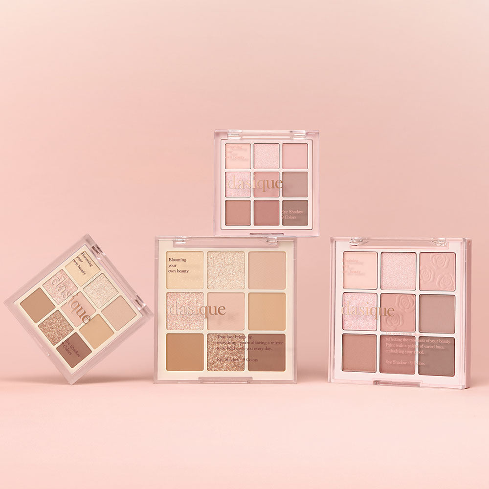 [Dasique] Daisyk mini shadow palette 2 colors (milk latte/rose milk tea)