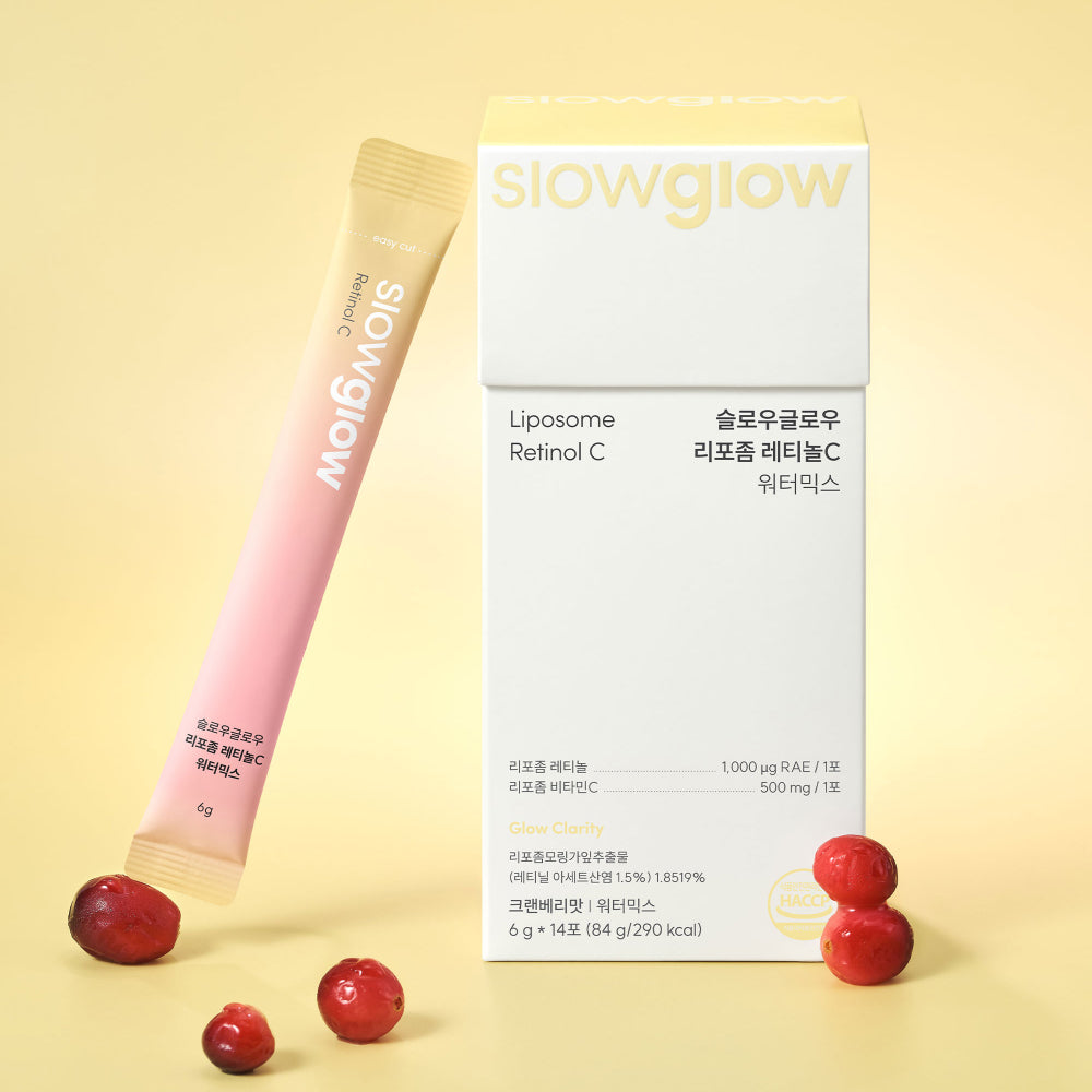 [Slowglow] Slow Glow Liposome Retinol C Water Mix 14 sachets (2 weeks’ worth)
