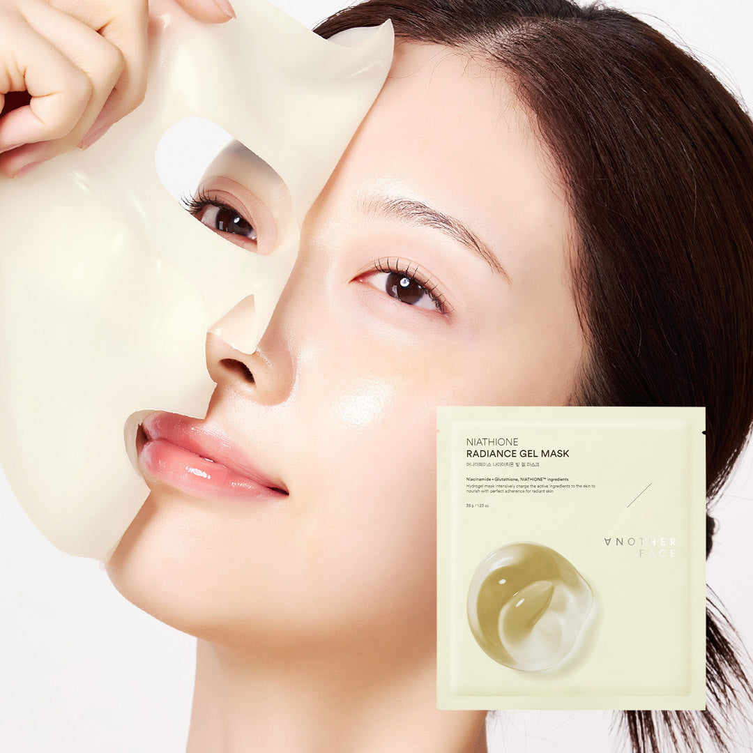 [ANOTHERFACE] Another Face Hydrogel Mask Pack (4 sheets) 2 types, choose 1