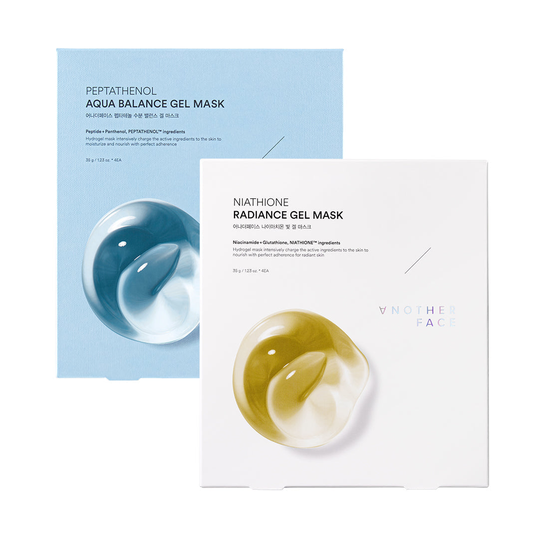 [ANOTHERFACE] Another Face Hydrogel Mask Pack (4 sheets) 2 types, choose 1