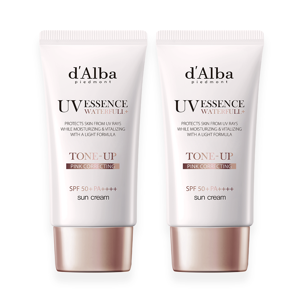 [d'Alba] Pink Tone-Up Sonnencreme Duo Special (50ml+50ml)