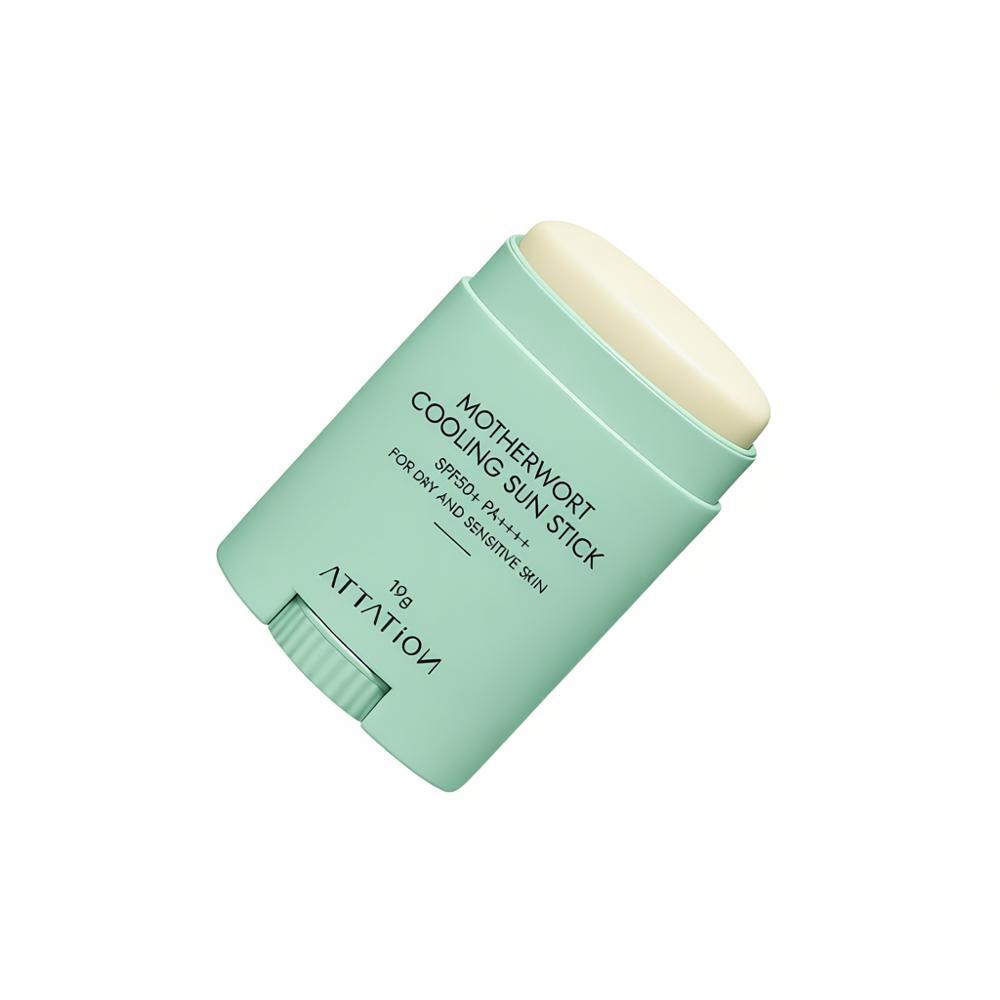 [ATTATAION] Attination Motherwort Cooling Sun Stick SPF50+ PA++++ 19g