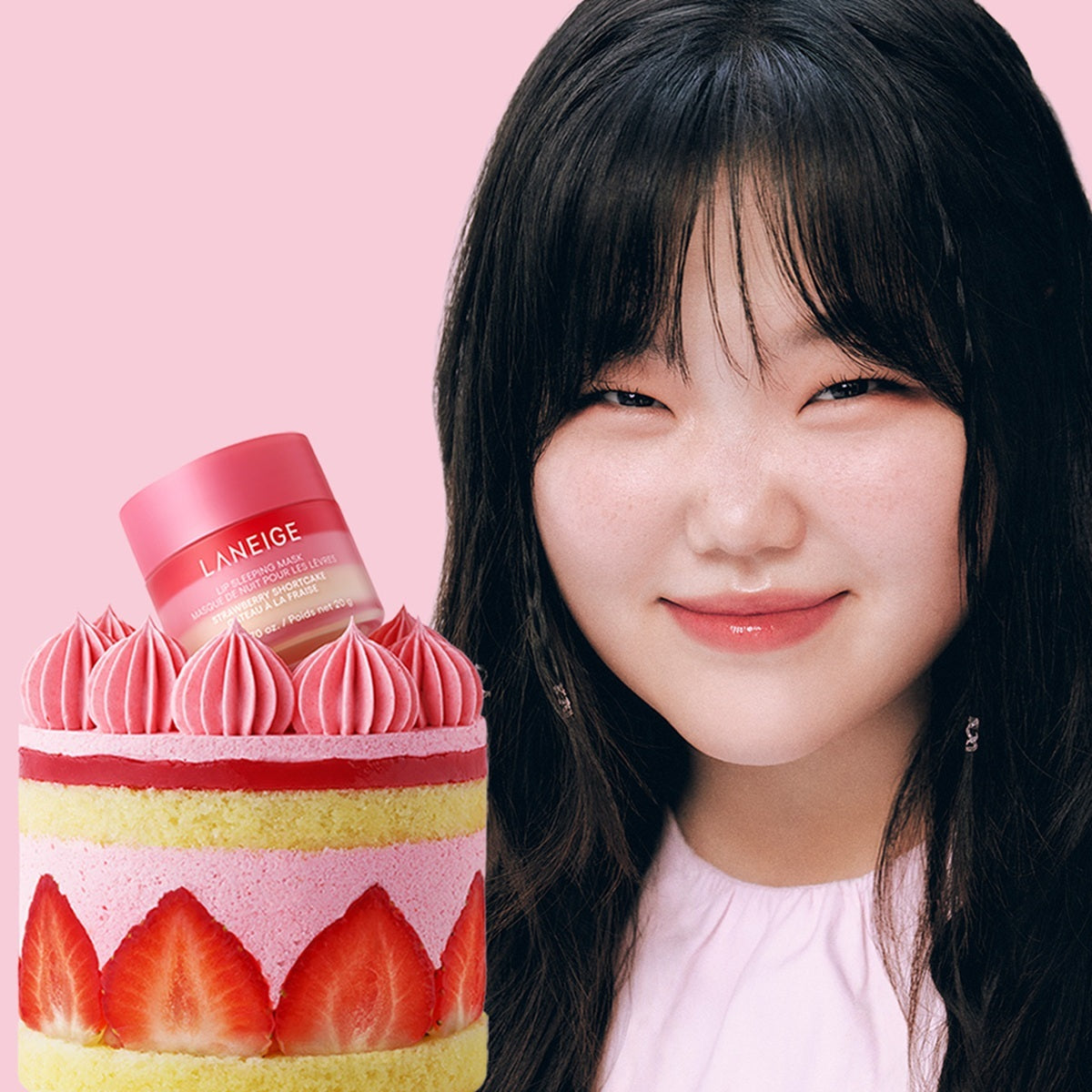 [Laneige] Lip Sleeping Mask EX Shortcake 20g