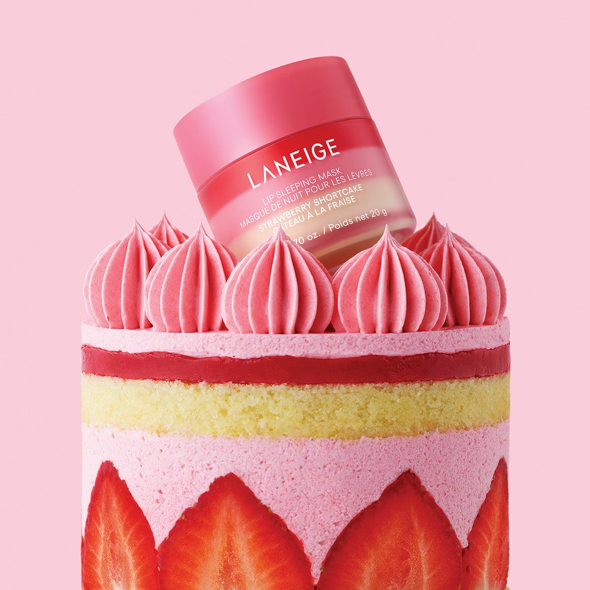 [Laneige] Lip Sleeping Mask EX Shortcake 20g