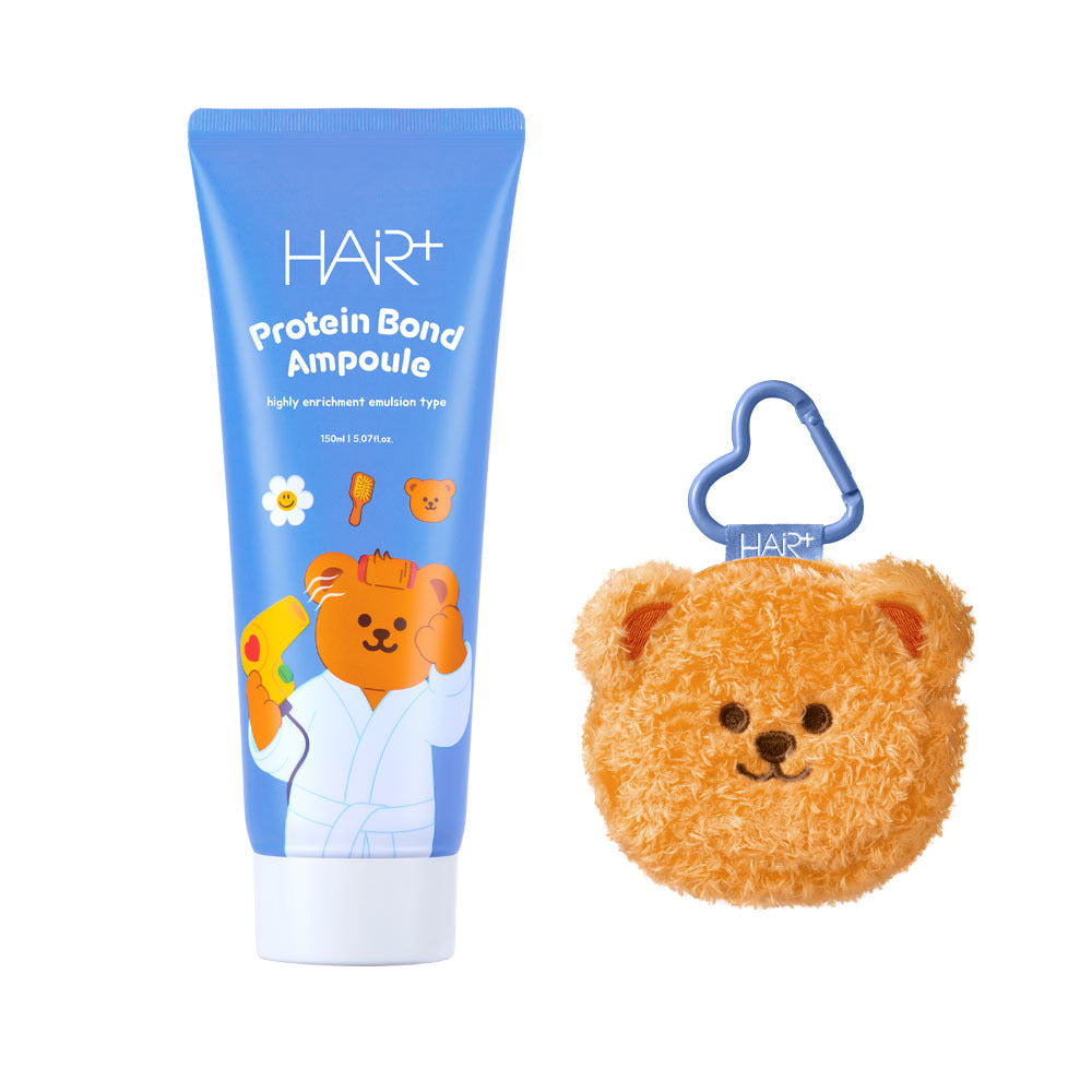 [HAIR+] Hair Plus Protein Bond Ampoule Essence 150ml Wiggle Wiggle Limited Edition (+ Pouch provided)
