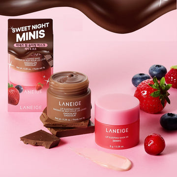 [Laneige] Lip Sleeping Mask EX Berry & Choco Duo 8g+8g