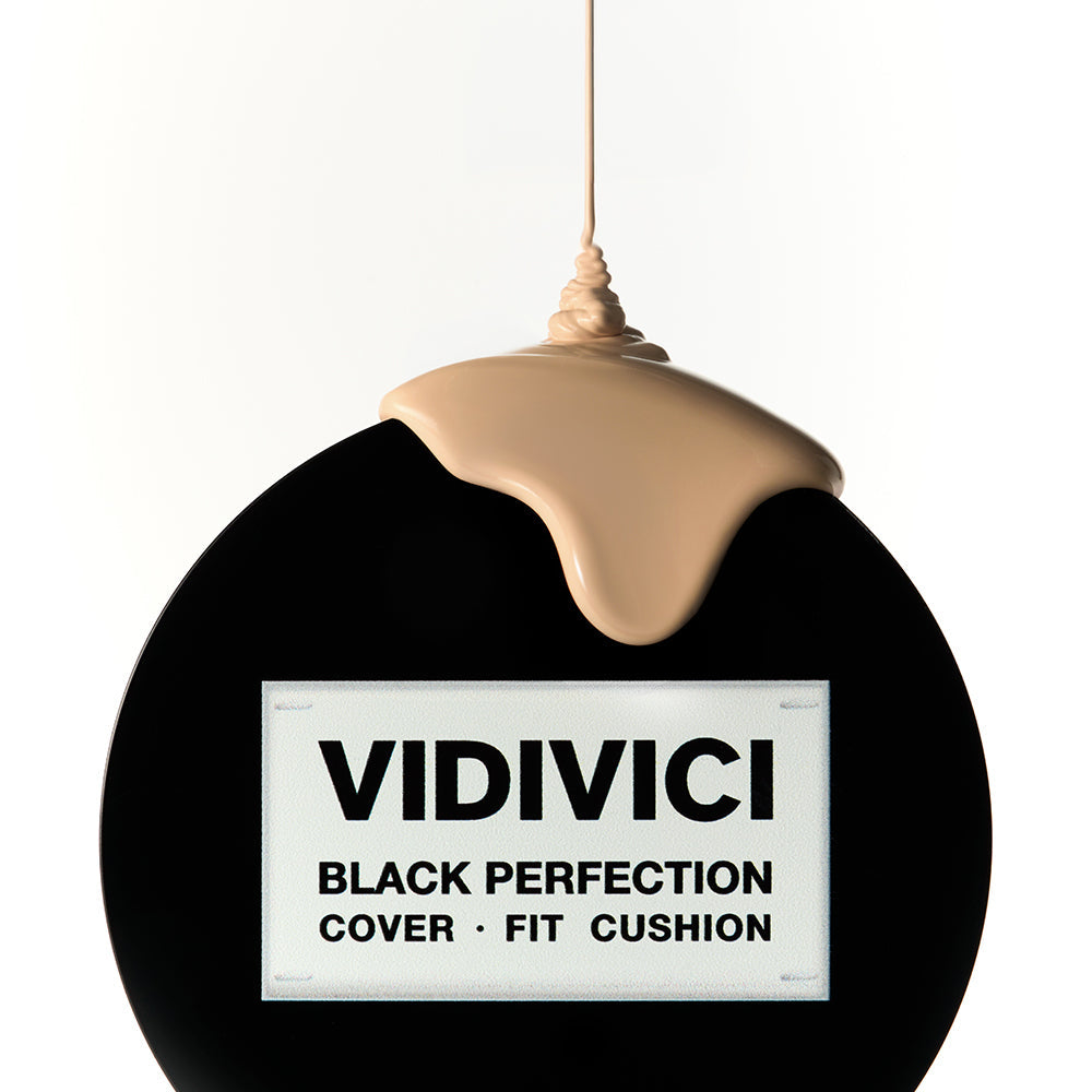 [VIDIVICI] BD Beach Black Perfection Cover Fit Cushion Planning
