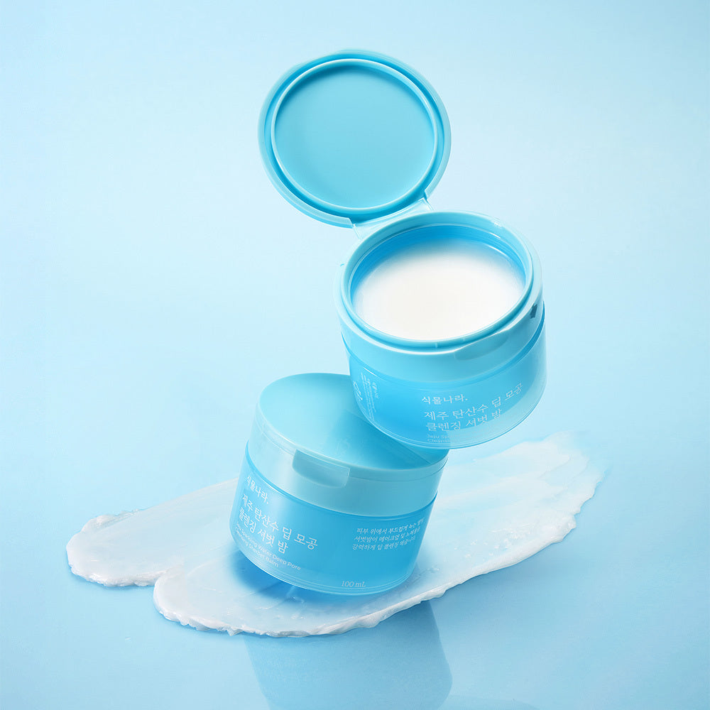 [Shingmulnara] Botanara Jeju Baume sorbet nettoyant en profondeur à l'eau gazeuse 100 ml