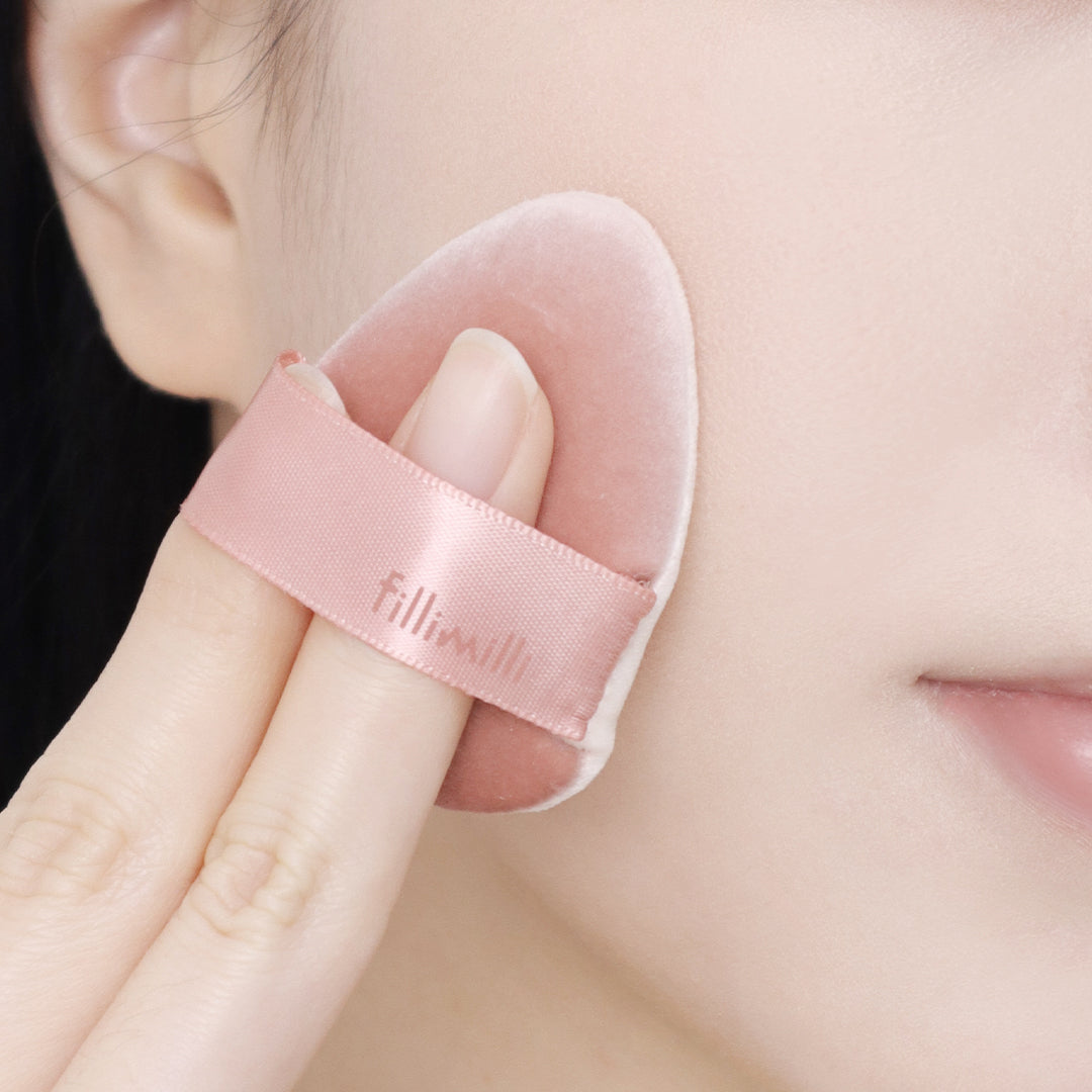 [Fillimilli] Filimili Triangle Blush Powder Puffs (2) (+Case)