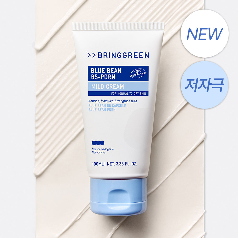 [BRING GREEN] Bring Green Blue Bean B5-PDRN Mild Cream 100ml (+Blue Bean Lotion 10ml)