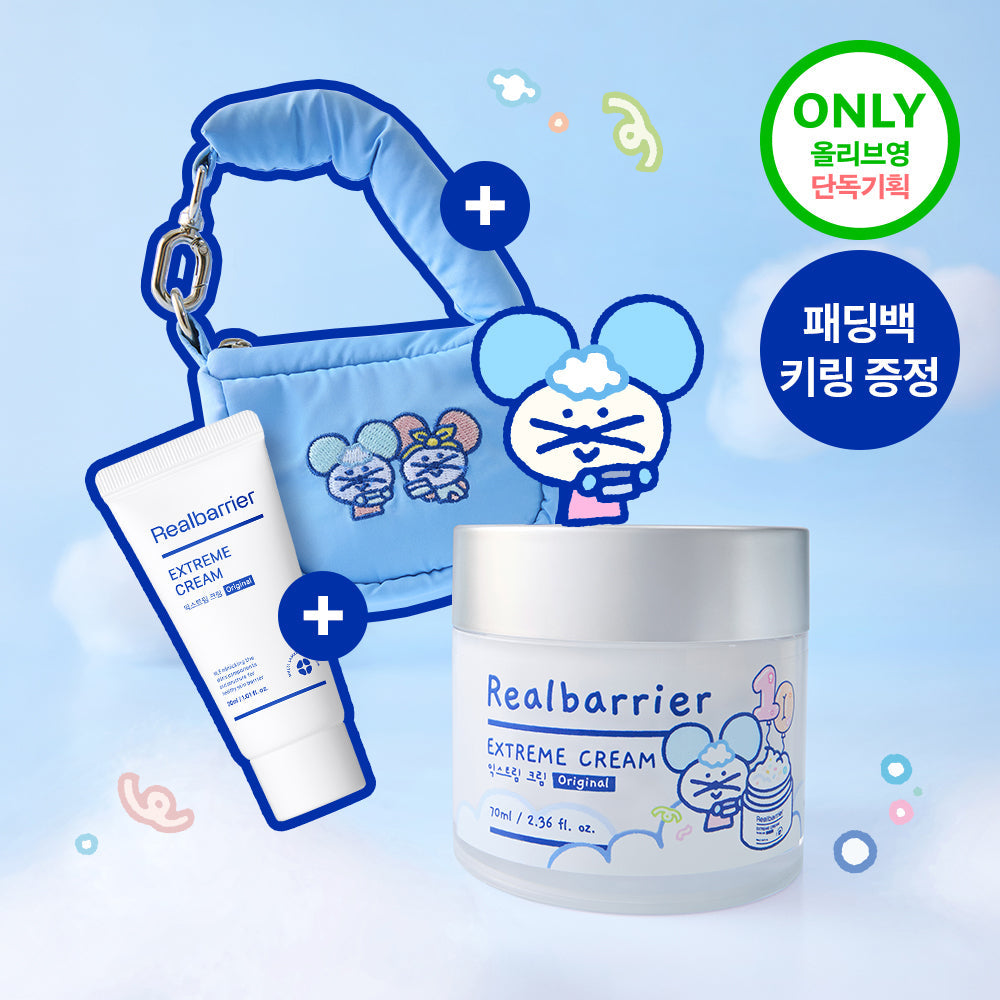 [Real Barrier] Real Barrier Extreme Cream 70ml special (+30ml+padded bag key ring)