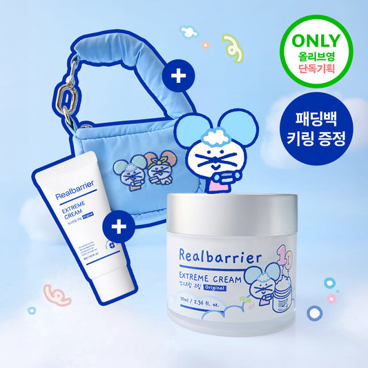 [Real Barrier] Real Barrier Extreme Cream 70ml special (+30ml+padded bag key ring)
