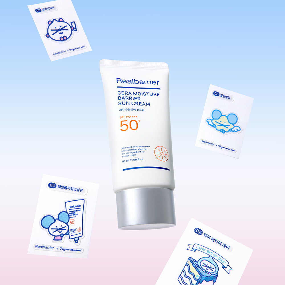 [Real Barrier] Crème solaire Real Barrier Cera Moisture Barrier 50 ml spéciale (+ cadeau aléatoire)