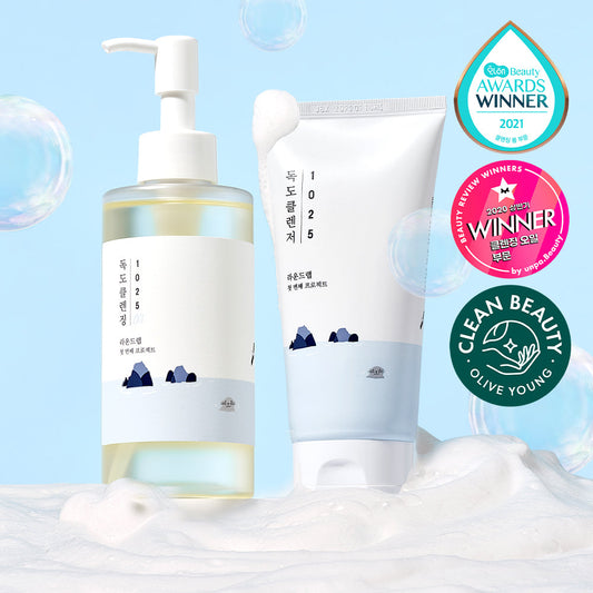 [Round Lab] Round Lab Dokdo Cleansing Oil 200ml + Dokdo Cleanser 150ml Special