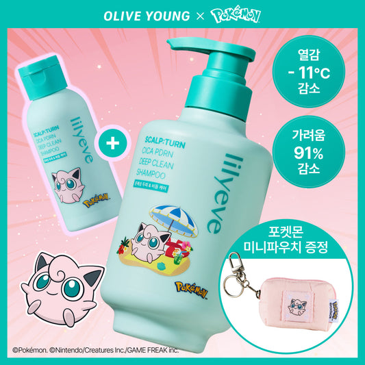[lilyeve] Lily Eve Scalpton Cica PDRN Deep Clean Shampoo 500g 2 types, choose 1