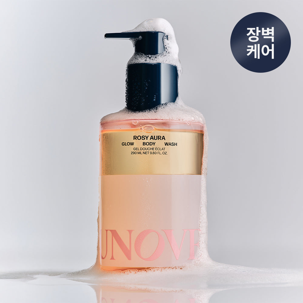 [UNOVE] 어노브 글로우 바디워시 290ml 2종 택1 (누바닐라/로지아우라)