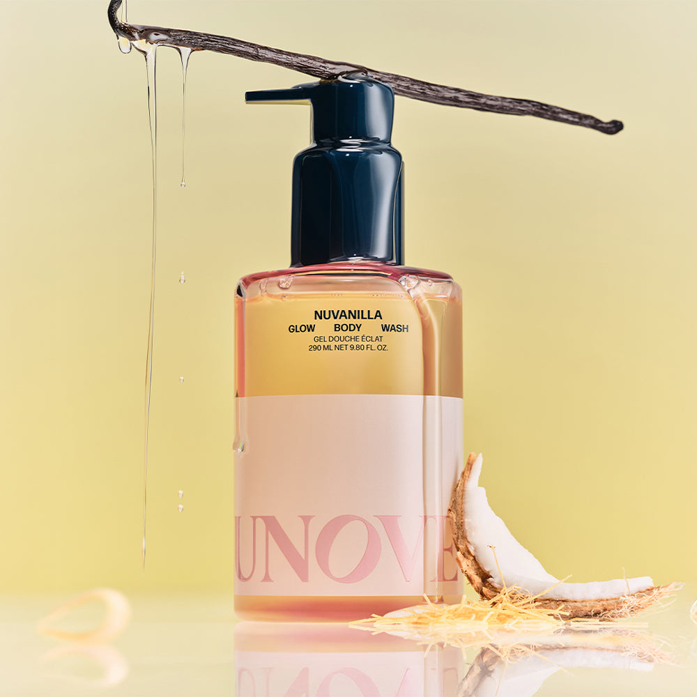 [UNOVE] 어노브 글로우 바디워시 290ml 2종 택1 (누바닐라/로지아우라)
