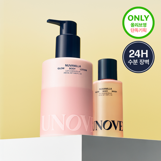 [UNOVE] Anob Glow Body Lotion Nuvanilla/Logiaura (Product/Single Item)