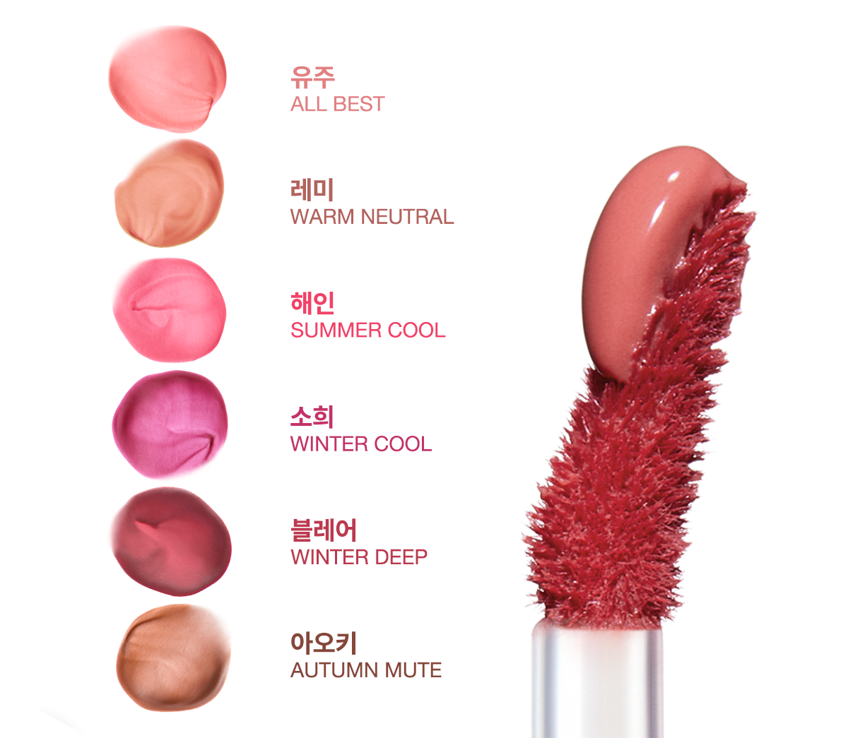 [tiptoe] Tip Toe Blurrette Sorbet Tint 6 Colors