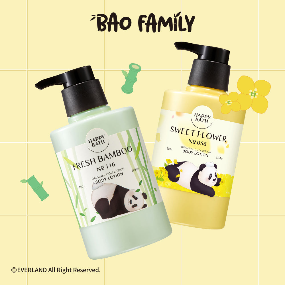[Happybath] Happy Bath Original Collection Body Lotion 500G (2 types)