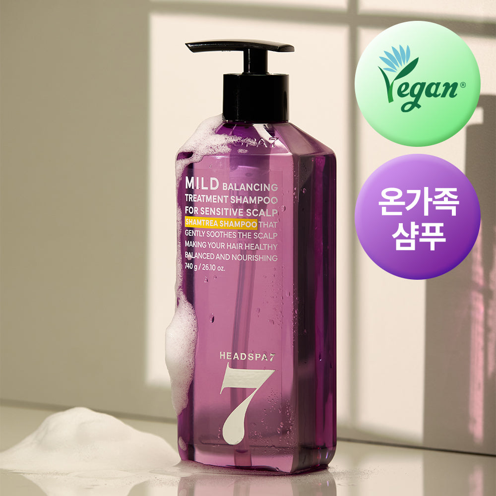 [HEADSPA7] Head Spa 7 Mild Balancing Treatment Shampoo 740g (Alleviates hair loss symptoms)