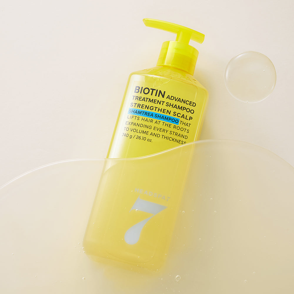 [HEADSPA7] Head Spa 7 Biotin Advanced Treatment Shampoo 740g (Alleviates hair loss symptoms)