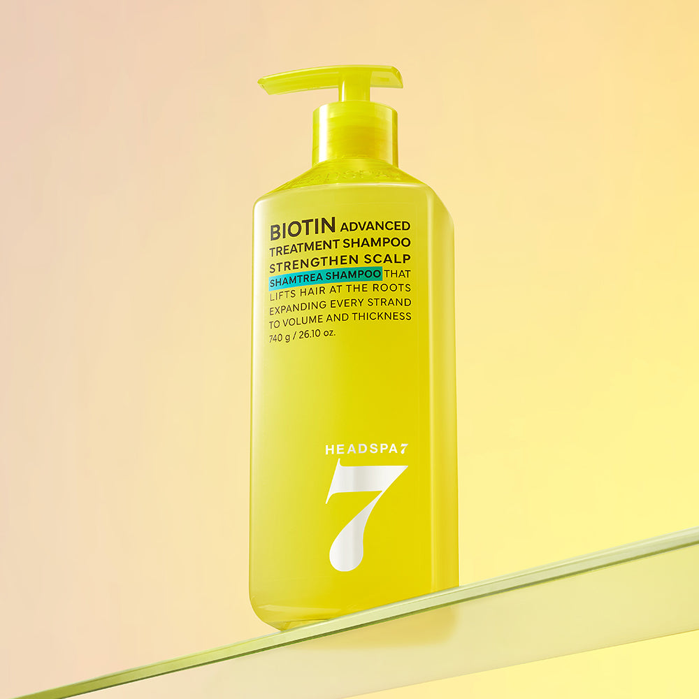 [HEADSPA7] Head Spa 7 Biotin Advanced Treatment Shampoo 740g (Alleviates hair loss symptoms)