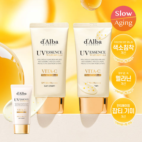 [ダルバ] ビタカプセルアンチエイジングサンクリーム デュオスペシャル (50ml+50ml)