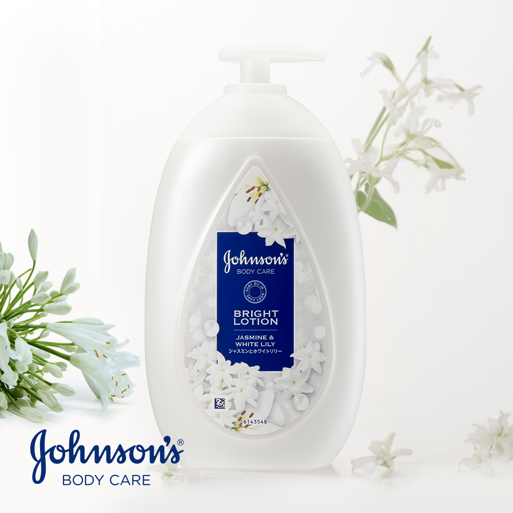 [Johnsons] Johnson's Body Care Bright Lotion Jasmine & Lily 500ml (brightening, glow, niacinamide 2%)