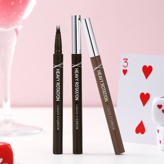 [Kiss me] Kiss Me Heavy Rotation Fake Liquid Eyebrow 0.4ml (Gray/Brown)