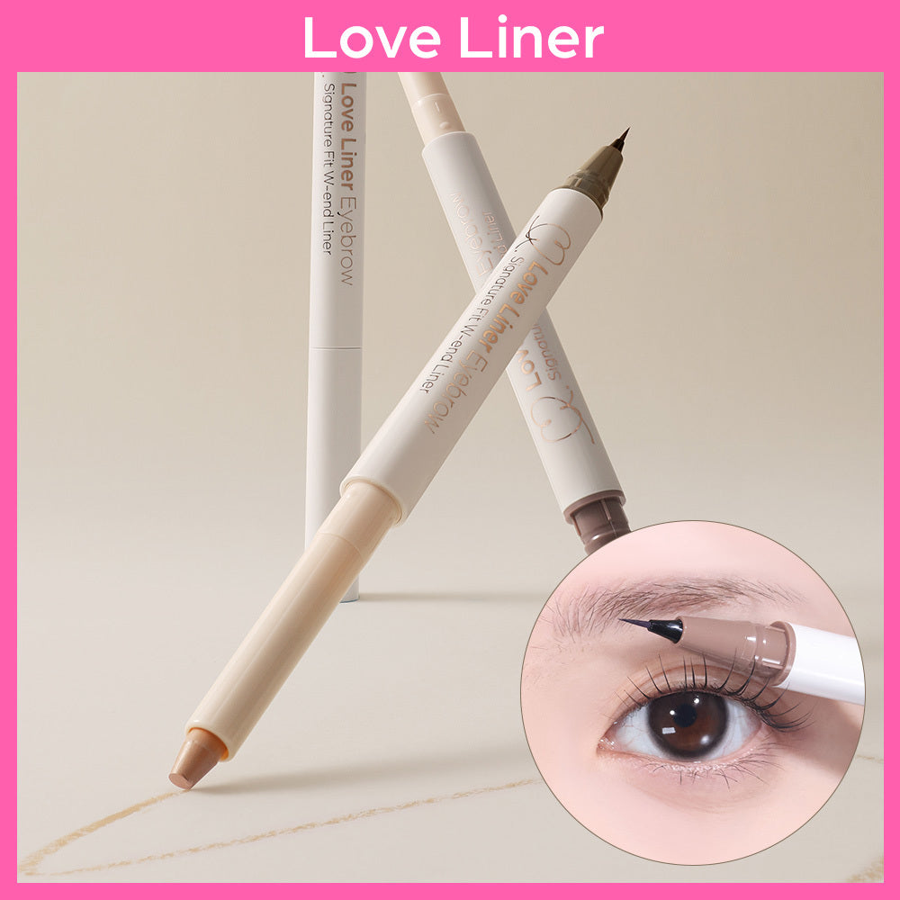 [Loveliner] Love Liner Signature Fit W End Liner 0.4ml (Online Exclusive/Eyebrow/Concealer)