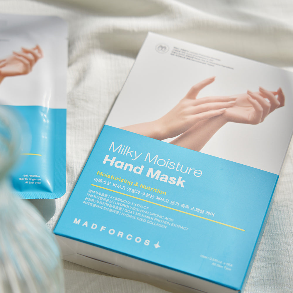 [MADFORCOS] Mad for Cos Milky Moisture Hand Mask (1 sheet/5 sheets)