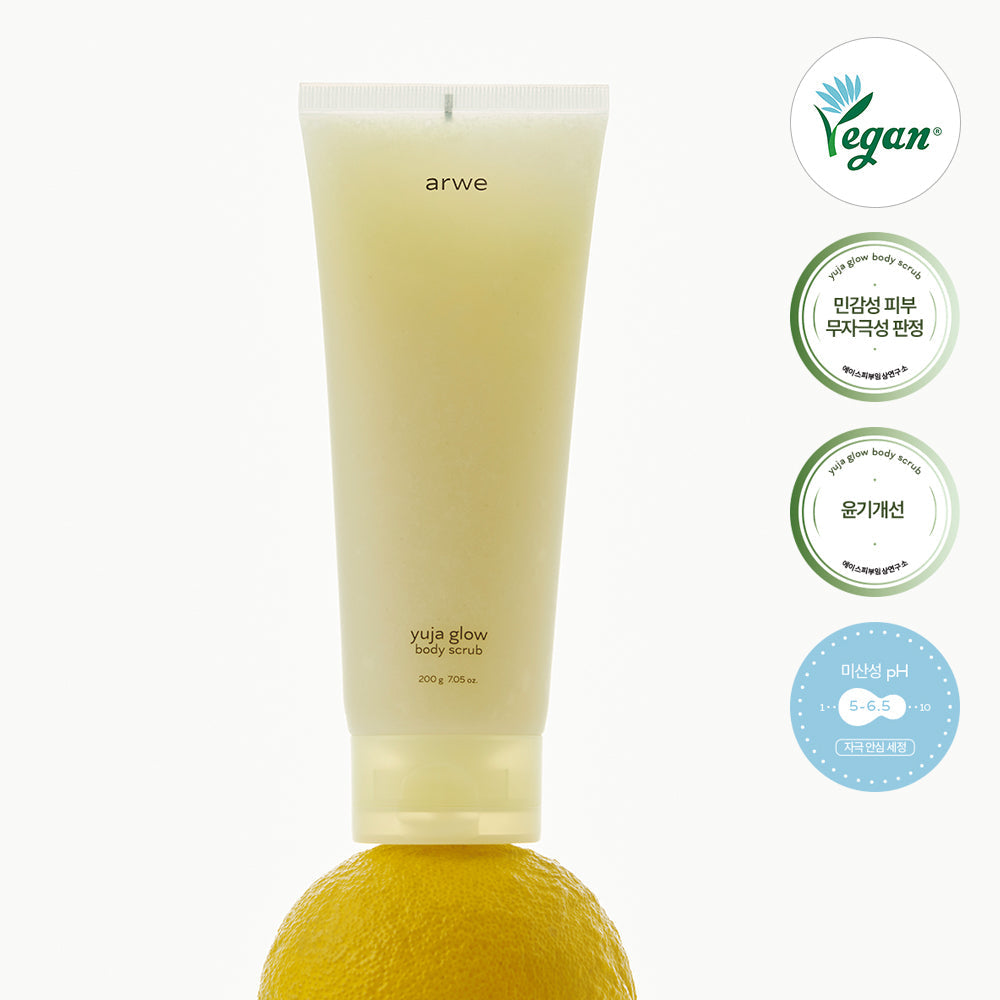 [ARWE] 3 types of Arbe Yuja body line (body wash/emulsion/body scrub)