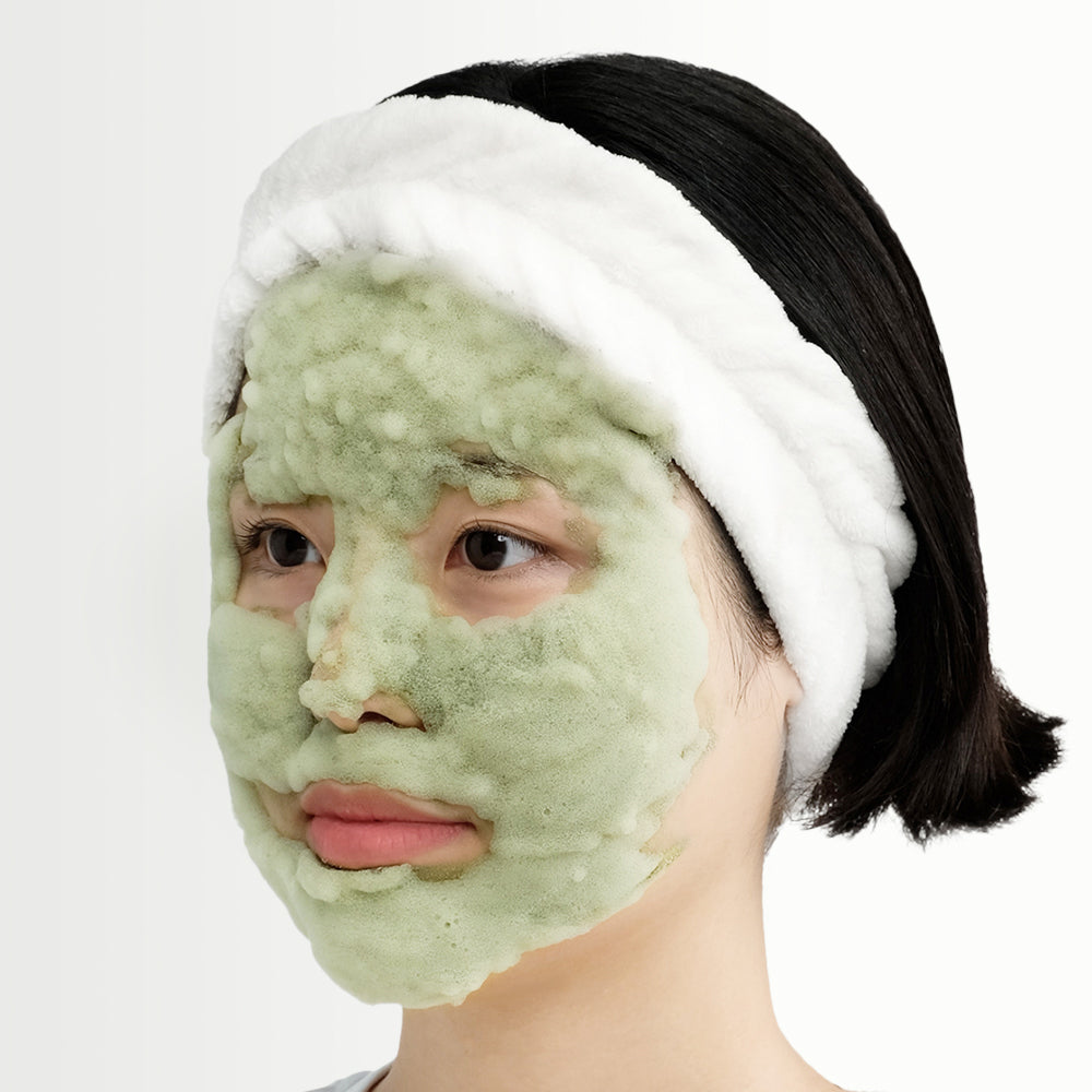 [p.calm] Picam Holy Basil Bubble Deep Mask 90g Special (+Dual Pore Brush)