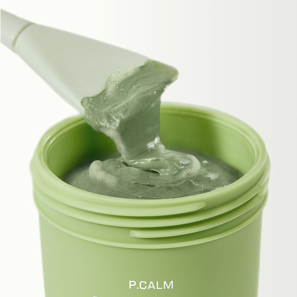 [p.calm] Picam Holy Basil Bubble Deep Mask 90g Special (+Dual Pore Brush)
