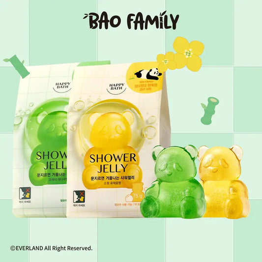 [Happybath] Happy Bath Original Collection Shower Jelly 75g 2 types (bamboo/rape flower)