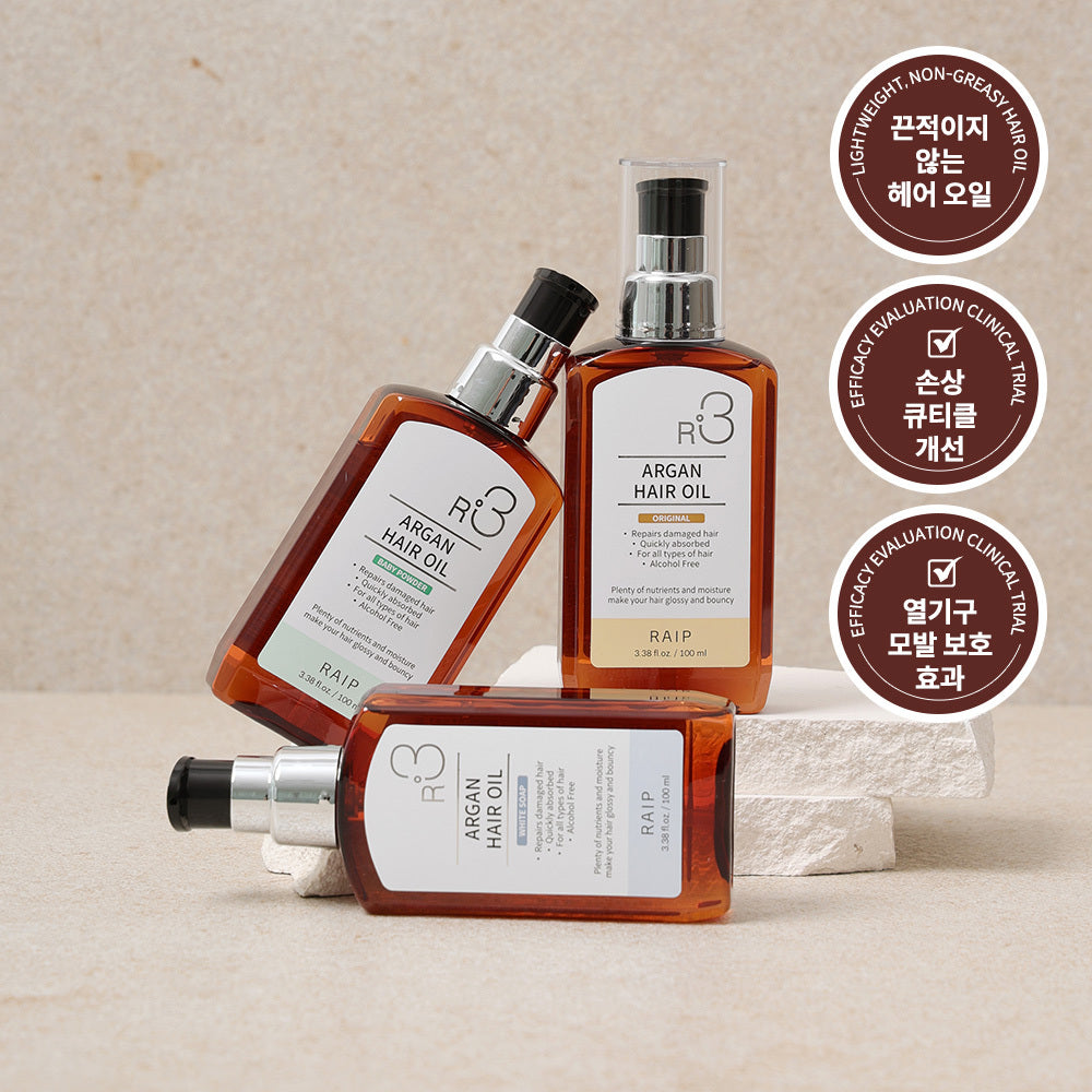 [RAIP] Laip R3 Argan Hair Oil 100ml 5 types