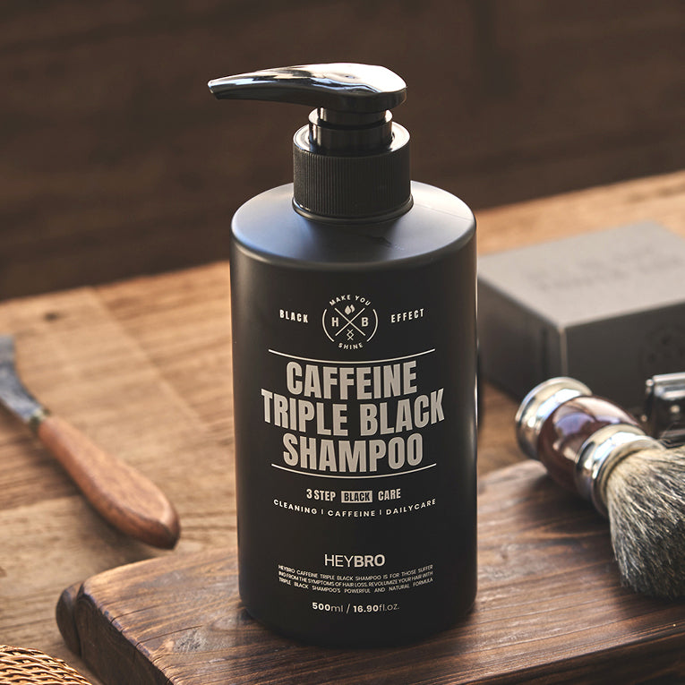 [HEYBRO] Havero Caffeine Triple Black Shampoo 500ml