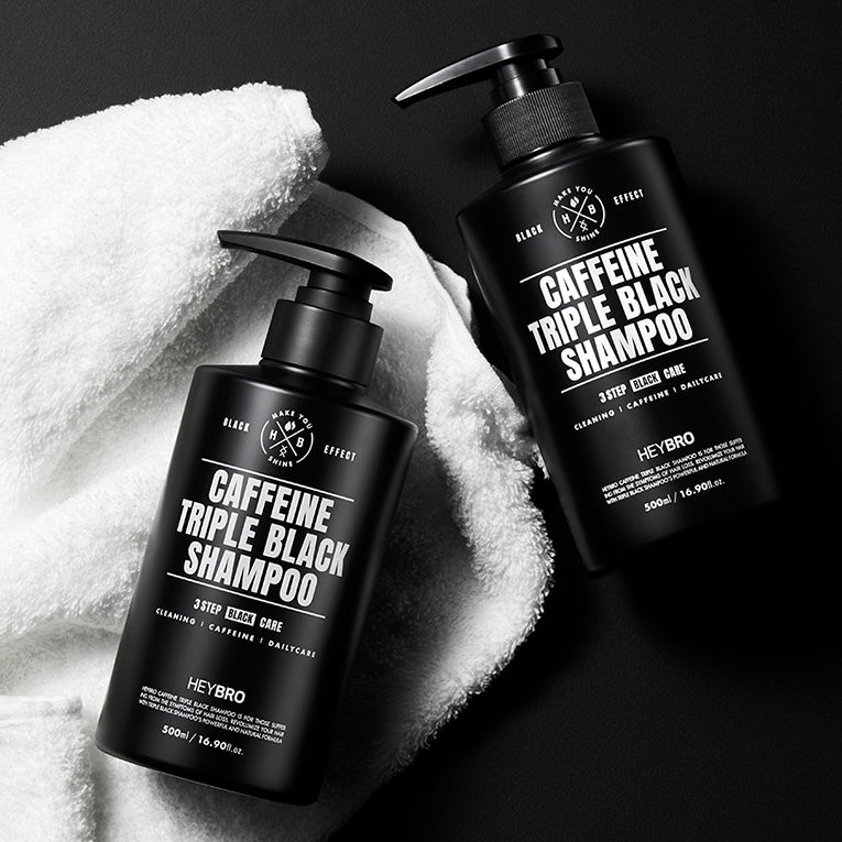 [HEYBRO] Havero Caffeine Triple Black Shampoo 500ml