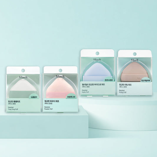 [Fillimilli] 4 types of Filimili big size puffs (exquisite plump/powder/hydro/fitting)