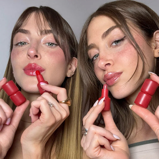 [SIMIHAZE BEAUTY] Simi Haze Beauty Velvet Blur & Super Sleek Mini Lip Balm Red Collection 1g 4COLOR