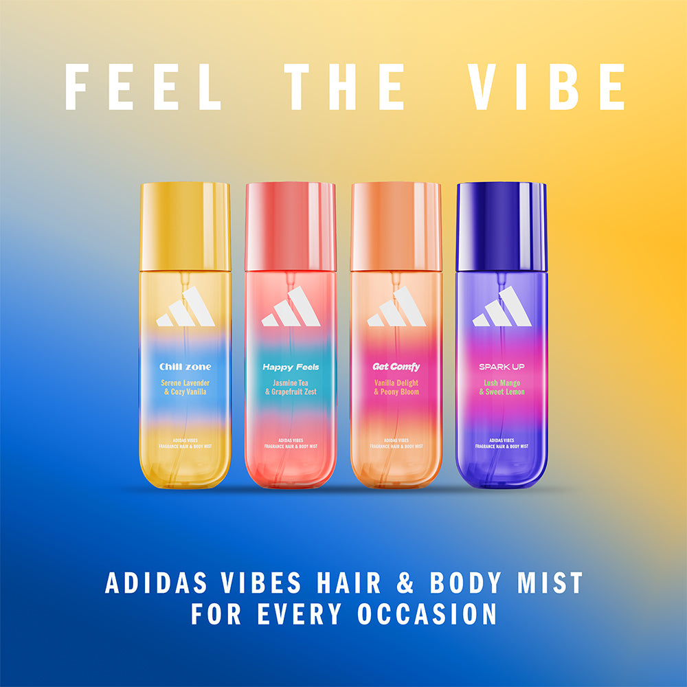 [ADIDAS] Adidas Vibe Hair & Body Perfume Mist 150ml 4 types
