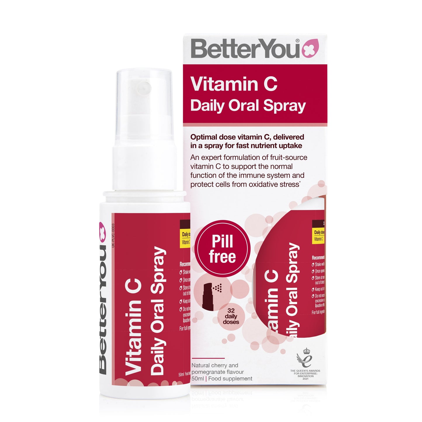 [BetterYou] Better You Vitamin C Daily Oral Spray 50ml (160 servings)