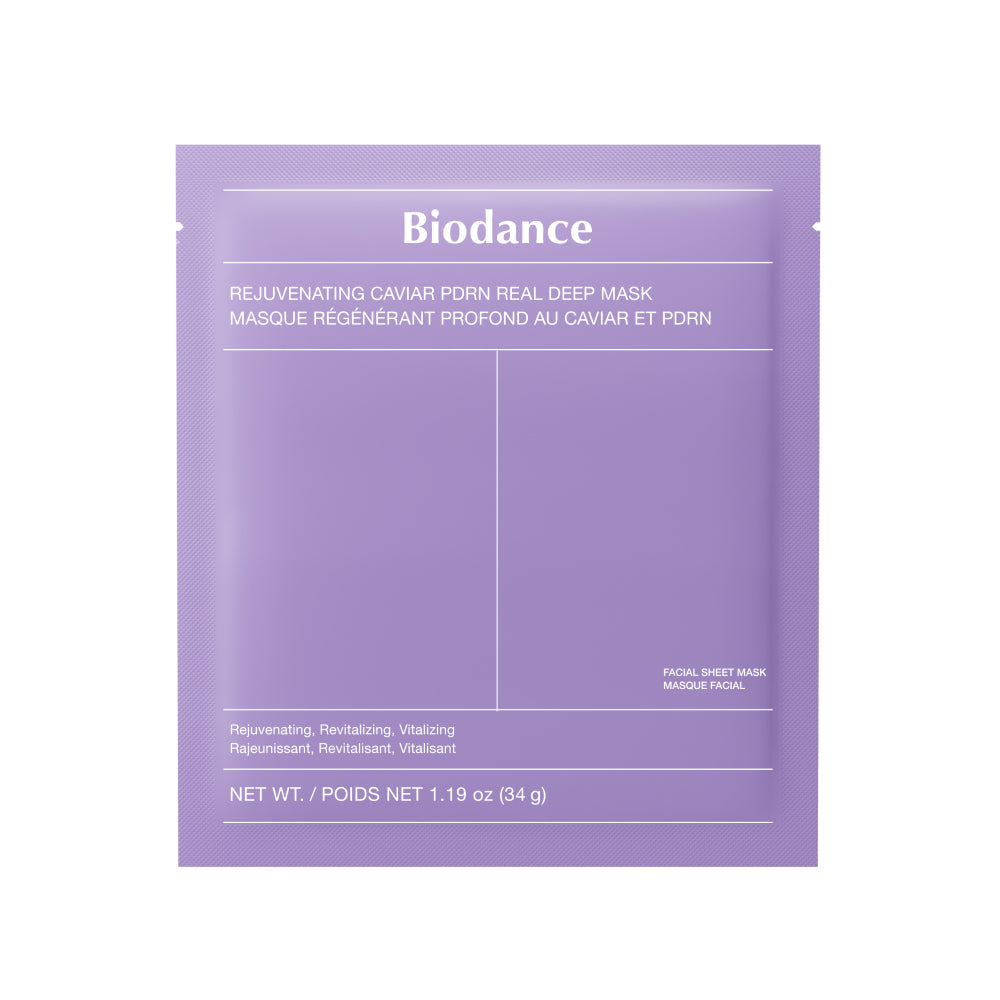 [Biodance] Biodance Verjüngende Kaviar PDRN Real Deep Maske 4 Blatt