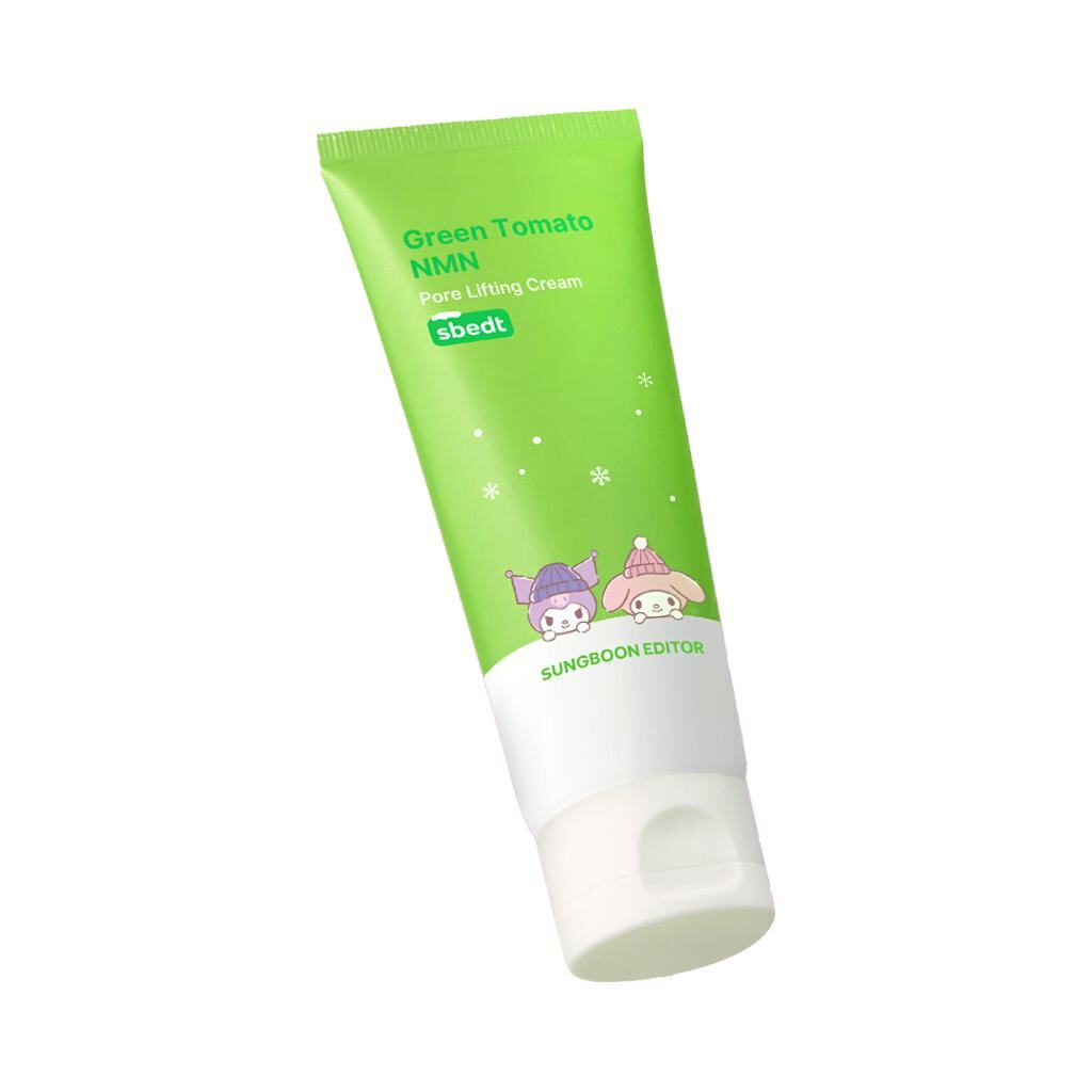 [SUNGBOON EDITOR] Ingredient Editor Green Tomato NMN Pore Lifting Cream 50ml Special (+30ml+Sanrio Hairpin)