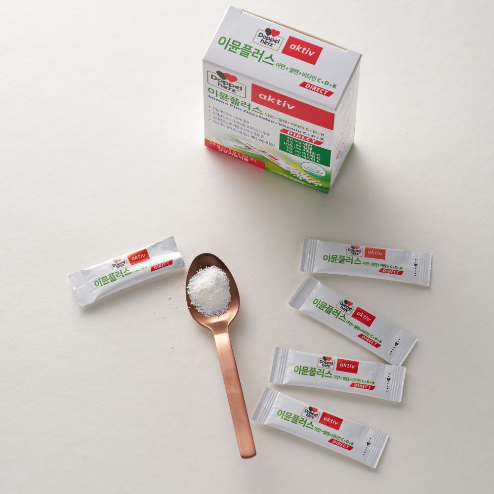 [Doppelherz] Doppelhertz Immune Plus Zinc+Selenium+Vitamin C+D+K 20 packets (20-day supply)