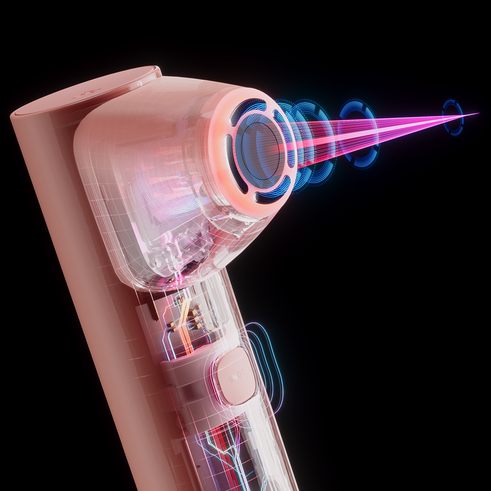 [medicube AGE-R] Medicube AGER High Focus Shot Plus (Pink/Beige)